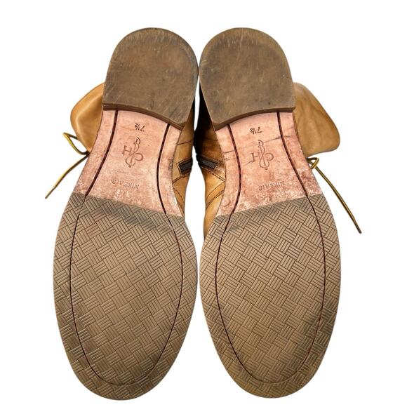 Cole Haan X NikeAir Brielle Tan Soft Leather Lace Up Chukka Boots Size US 7.5 - Picture 9 of 11